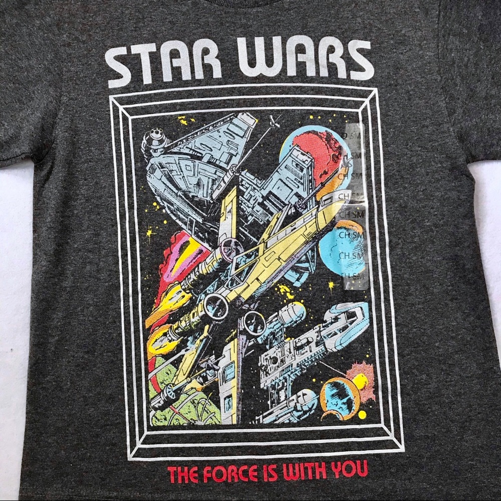 Star Wars NWT T-Shirt for Boys Various Sizes - Picture 2 of 5
